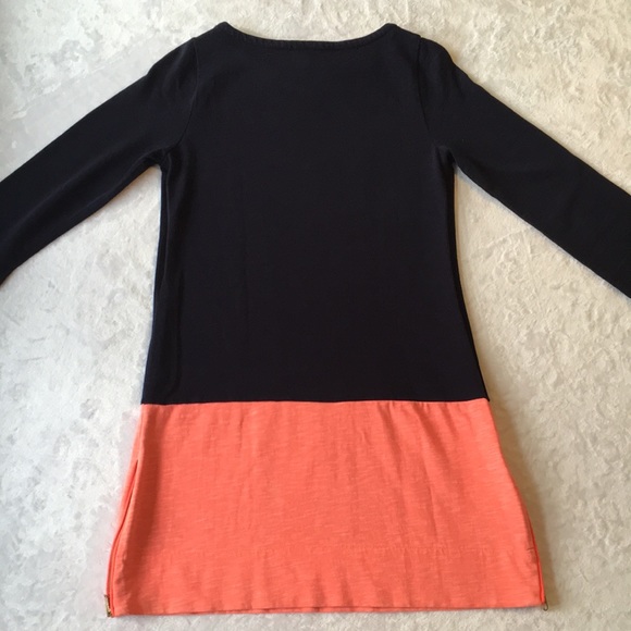 J. Crew Colorblock Long Sleeve Mini Dress - Picture 11 of 11